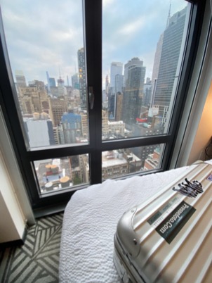 Room with a view - Aussicht aus dem Hotelzimmer in New York